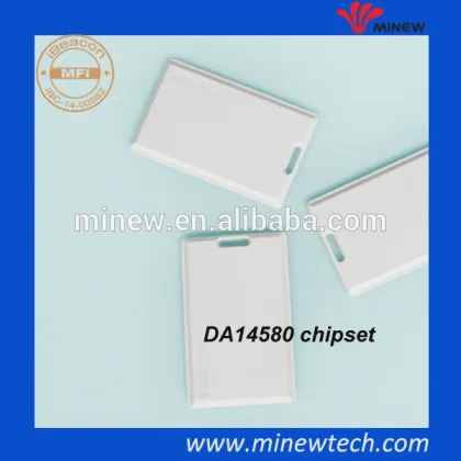 Wearable beacon tag eddystone ble beacon card