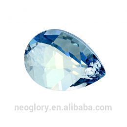 Swarovski Elements Loose Crystals DIY Jewelry Tear drop sapphire 206 stone 6976-30*20 MM