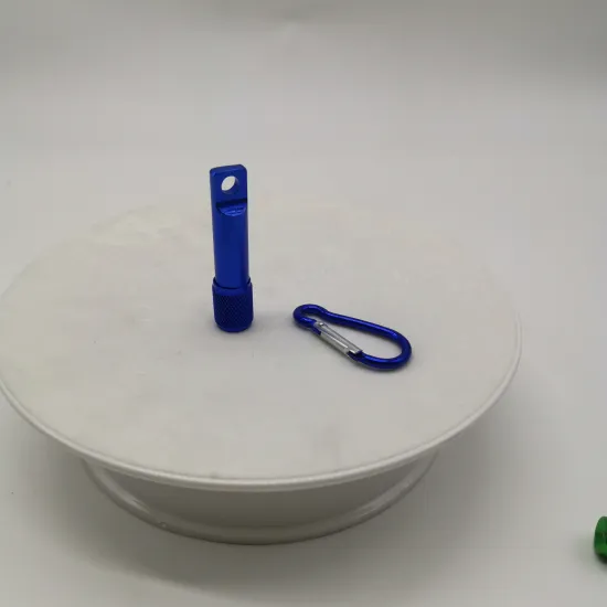 Custom Logo LED Light with Keychain: Portable, LED Aluminum Alloy Flashlight - Popular Multi-Color Mini Flashlight