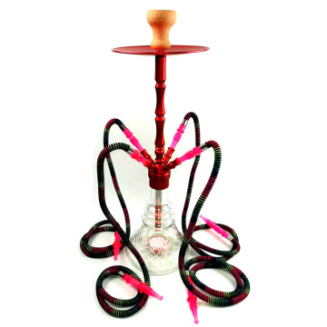 WOYU hookah 4 hoses shisha design nargile 4 tubes hookah light chicha for party for bar lounge furniture barware