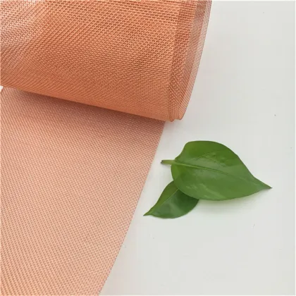 Copper Woven Radiation Shielding Fabric