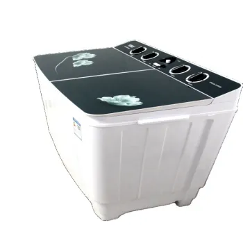 12 kg Capacity Semi-Automatic Washing Machine: Ideal for Household and Commercial Use with Large Double Cylinder Barrel Design