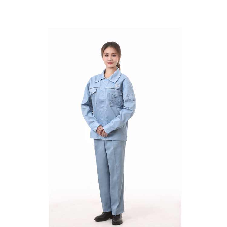 Factory Supply Attractive Price Blue Anti-static Working Suit Uniform For Sinopec Refining And Chemical Sector 