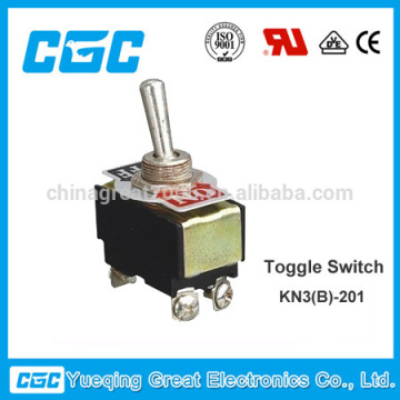CGC 4 screw terminals dpst 15a 250vac toggle switch