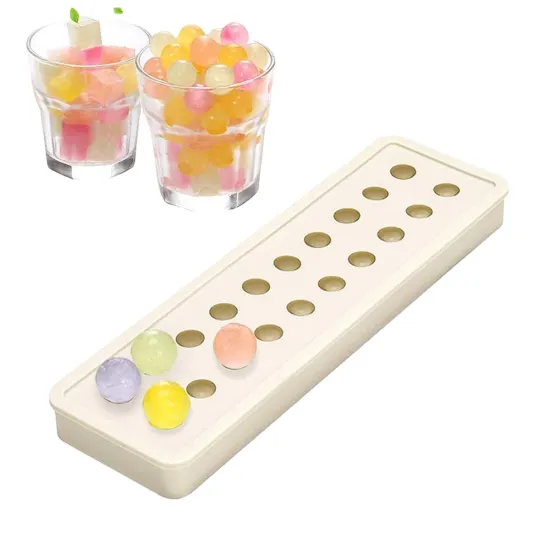 Flexible Silicone Mini Creative Multi Grid DIY Sphere Make Ice Cube Mold Household