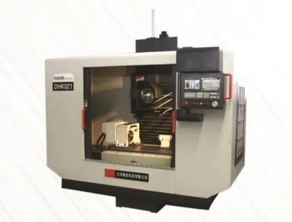 DHK021 CNC rotor groove grinder.