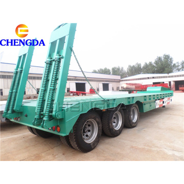 3/4 Axles Lowbed Trailer