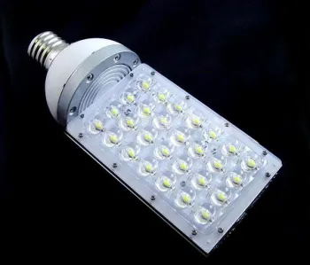 Ce, Rosh 265mm 7000 - 7500k E27 28w Led Street Lamp Light Bulb Lr-ew28n-28