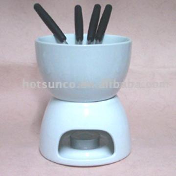 Fondue Set, Chocolate Fondue