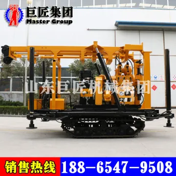 For well drilling XYD-200 crawler hydraulic drilling rig tracked tractor drilling machine