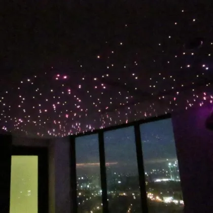 Hot Sales Customized LED Fiber Optic Lights Sky Ceiling Tiles Glowing Stars