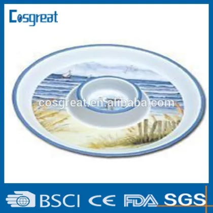 high quality melamine chip and dip popular among western country