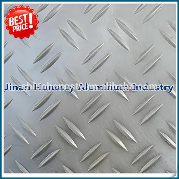 Cast 1050 3003 5052 diamond aluminum plate
