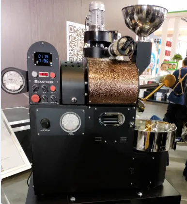 Wintop Santoker R3 Commercial Coffee Roaster - Dual Layer Drum Coffee Roasting Machine