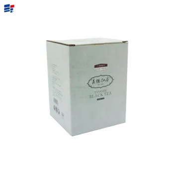 Small corrugated packaging box for tea