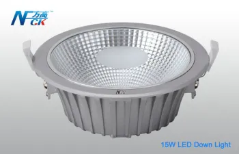 Longlife 7w / 10w 600lm Warm White Led Recessed Down Lights For Home