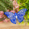 Artesanato de borboletas 3D para crianças em idade pré-escolar