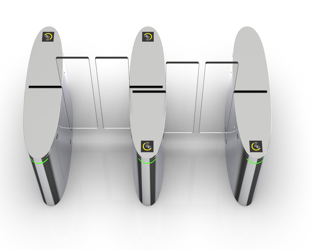 Sliding Turnstile Gate Access Control System