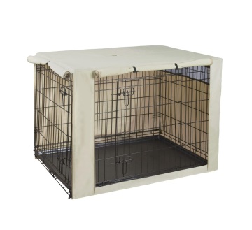 Customizable Heavy Duty Oxford 600D Dog Pet Crate Cover with PVC