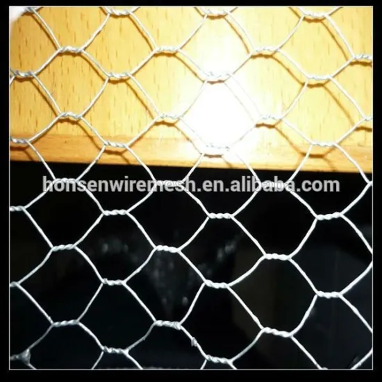 galvanized hexagonal wire mesh fence