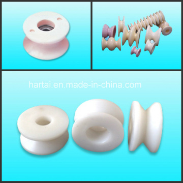 Ceramic Wire Guides for Winding Machine (Wire Guide Roller, guiding pulley)