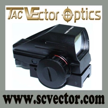 Vector Optics Tomcat 1x22x33 Shock Rain Fog Proof Free Eye Relief Multi Reticle Tactical Compact Red and Green Dot Sight