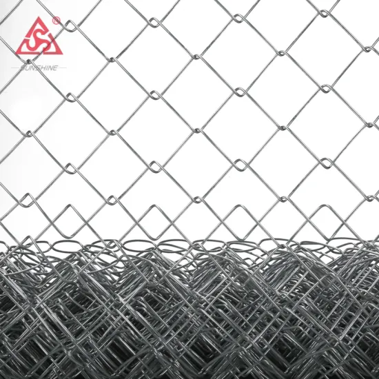1.5mm x 60x60mm, 1.8mm x 25m Galvanized Chain Link Wire Mesh Fence - Farm Price per Roll