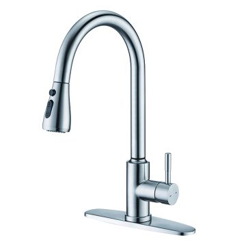 Lead-free single handle faucet 304#stainless steel kitchen