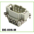Macho Hembra Ip65 Conectores de cable industrial de servicio pesado