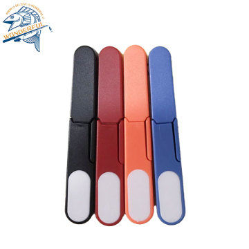 Portable Stainless Steel Fish Line Cutter - 10 Color Fishing Accessories