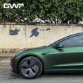 PPF Satin Olive Green Car