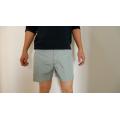 Short de plage masculin en nylon de couleur unie