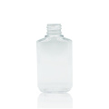 2 унции 60 мл пластиковая прозрачная овальная бутылка из ПЭТ