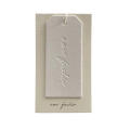 Logo Embossed Mewah Hang Tag Pakaian