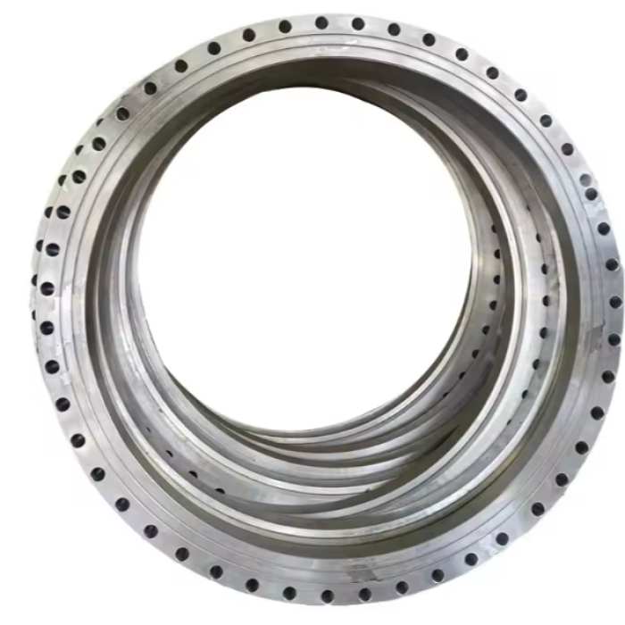 Anneau rond en acier allié forgé avec précision OEM forgé