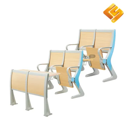 College Study Chair (With Writing Pad)