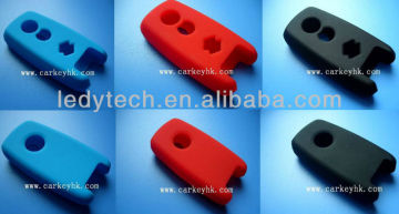 Hot: Suzuki Swift smart car key silicone silicon rubber key bag case cover in black red blue colors