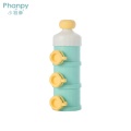 Pumpkin Shape Baby Milk Powder Container Dispenser-Blue