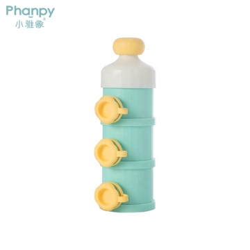 Pumpkin Shape Baby Milk Powder Container Dispenser-Green