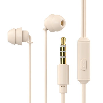 YN TK Sleep Wired 3.5mm Earphones with Silicone Material