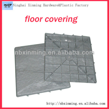 plastic sheet floor covering