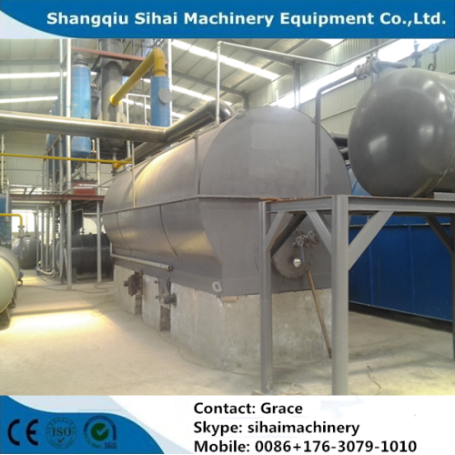 waste engine oil distillation plant