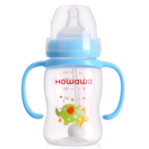 200ml botol leher PP botol makanan bayi