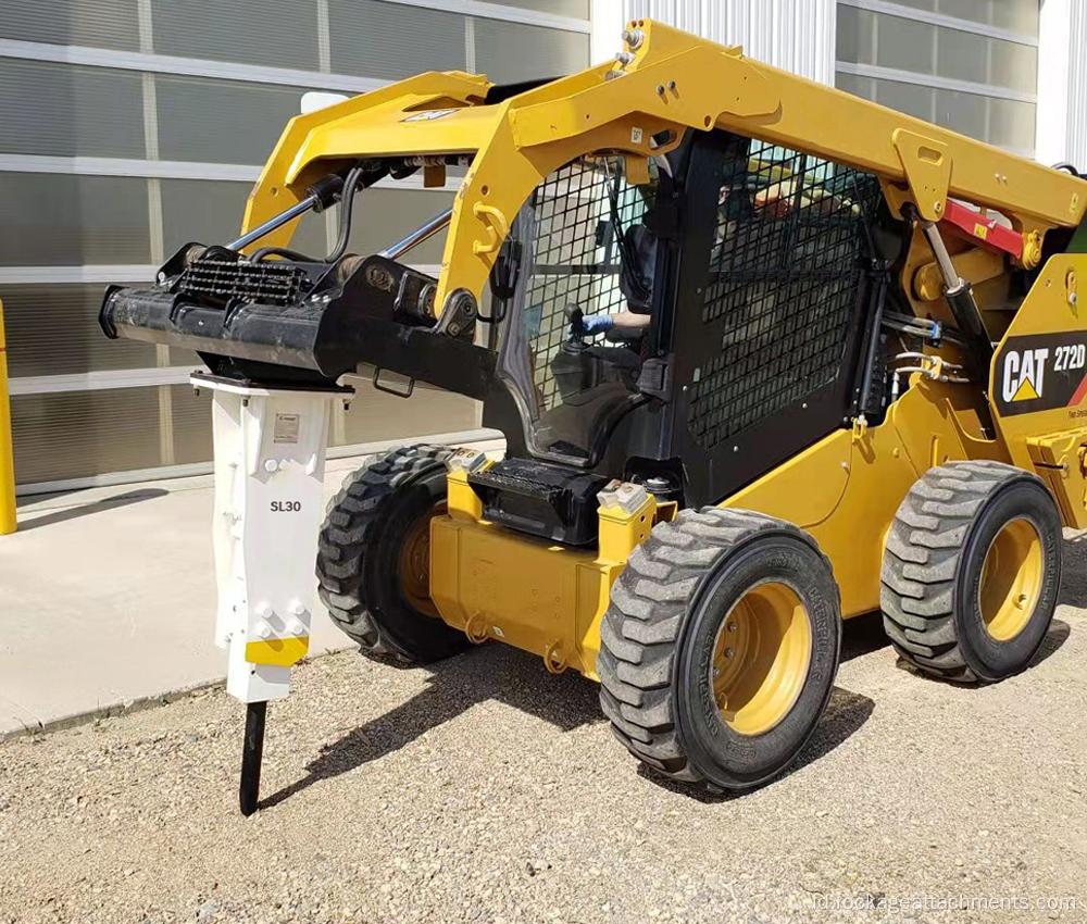 Pemutus hidrolik untuk skid steer loader