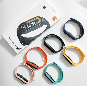 2023 M8 Smart Bracelet: Sports Pedometer with Music Control & Fitness Tracking