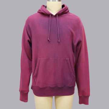 Mens purple tie dye hoodie