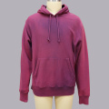 Hoodie roxo do tingido dos homens