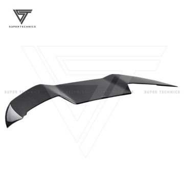 Vorstein Style Carbon Carbon Leaves Spoiler for Ferrari F8 2019-2021