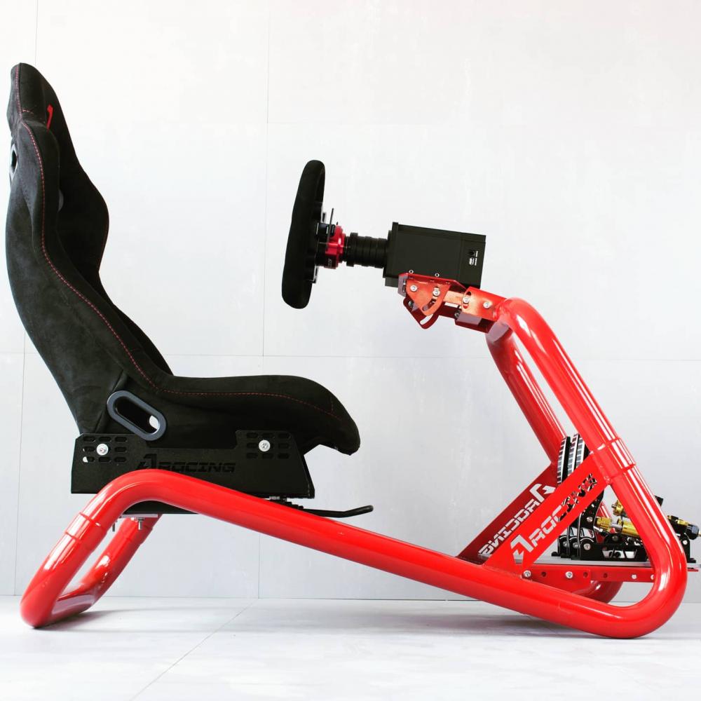 simulator frame SV steel red