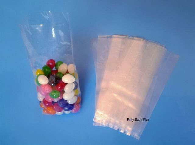 Custom Hot Seal Clear Plastic Poly Packaging Bag